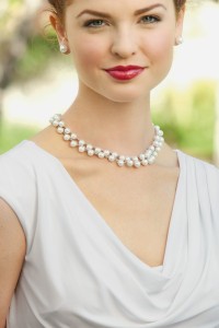 Double Pearl Necklace