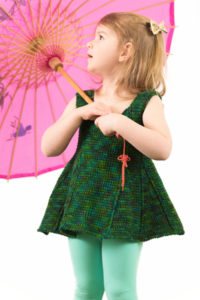 Dare to Flair Toddler Dress www.lindadeancrochet.com
