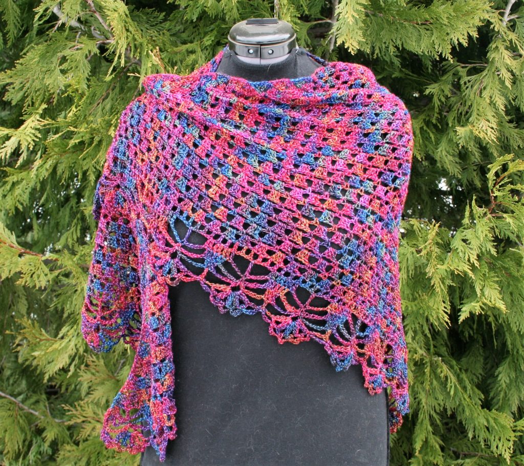 Quiet Night Wrap Free Pattern